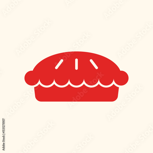 Pie trendy artwork pretty abstract vector illustration colorful applicative design