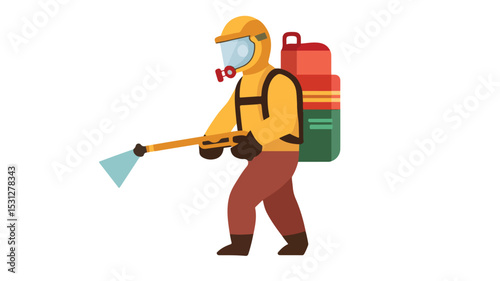 Pesticide Vector Icon for Agriculture and Farming Purposes