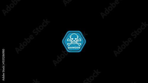 danger animate icon, Warning Icon.