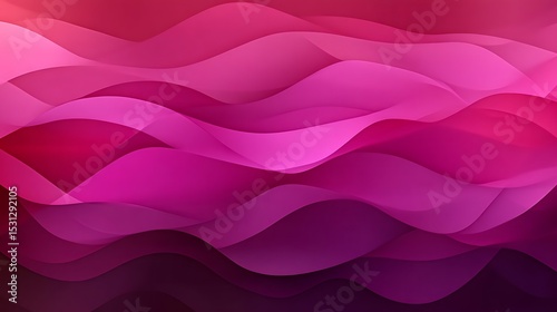 Abstract wavy pattern with vibrant pinks and purples