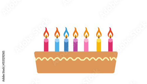 Birthday-Cake-with-Colorful-Candles-Celebration-Sweet-Treat-Festive-Occasion-Party-Time-Holiday-Celebration-Candlelight-Celebration-Cake-Joyful-Moment