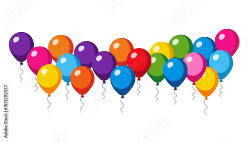 Colorful-Balloon-Illustration-Party-Celebration-Decorations-Festive-Background-Bright-Vibrant-Cheerful-Holiday-Event-Birthday-Anniversary-Fun