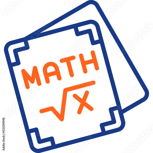 Math Book Icon