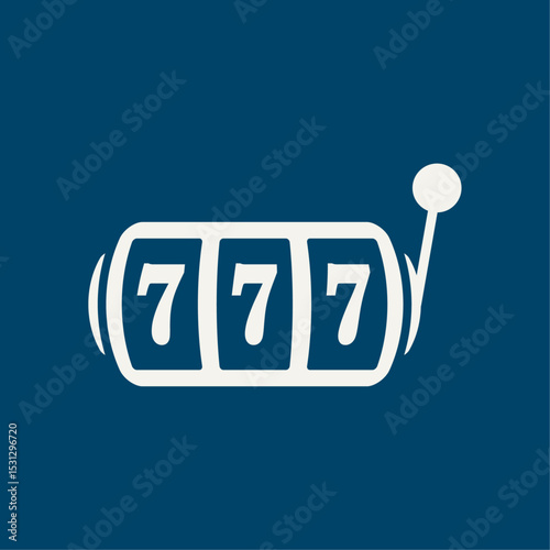 Slot machine trendy artwork magnificent abstract vector illustration colorful applicative design