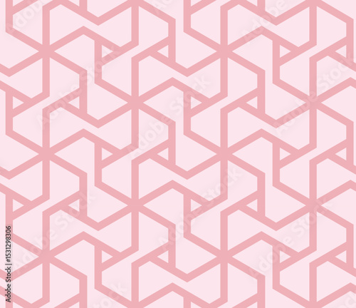 Tribal Triangles Mosaic Geometric Seamless Pattern -vector eps8