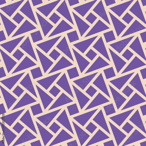 Angular Chevron Zigzag Maze Seamless Pattern -vector eps8