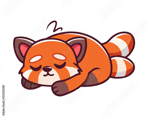 lazy panda