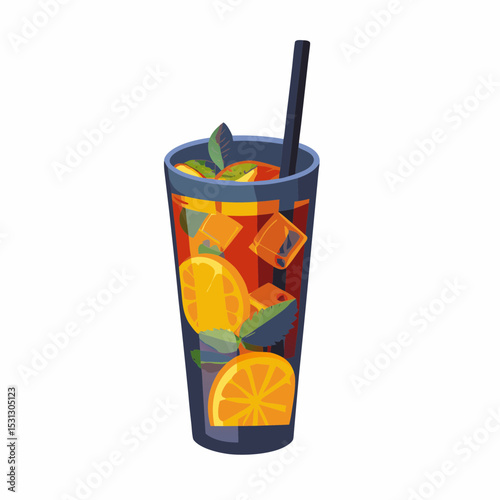 glass of orange juice