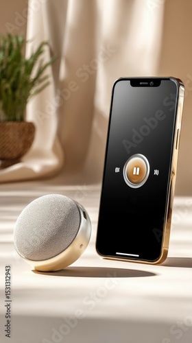 Modern wireless audio system display