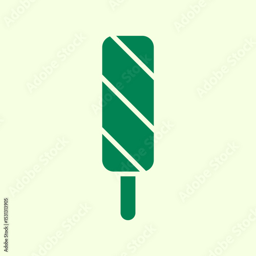 Ice cream trendy artwork handsome abstract vector illustration colorful useable design