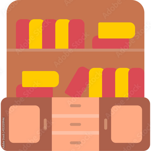 Bookcase Icon