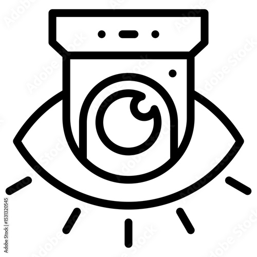 Surveillance Camera Icon