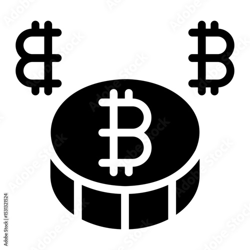 bitcoin coin icon