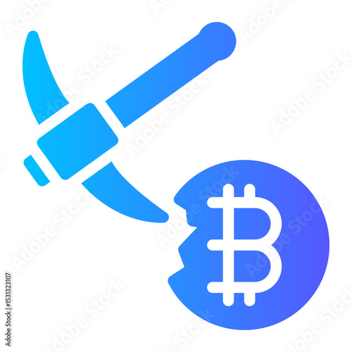 bitcoin mining icon