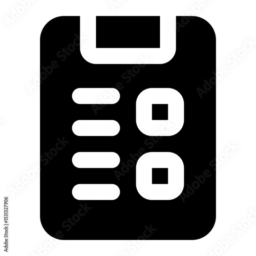 clipboard icon for illustration