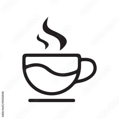 cup of hot coffee