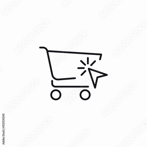 quick shopping icon sign vector