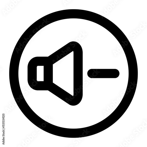 volume icon for illustration