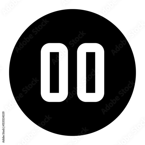 pause icon for illustration