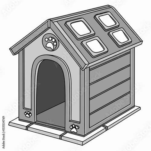 vector illustration of a house