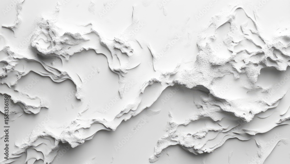 Obraz premium Abstract textured white surface (2)