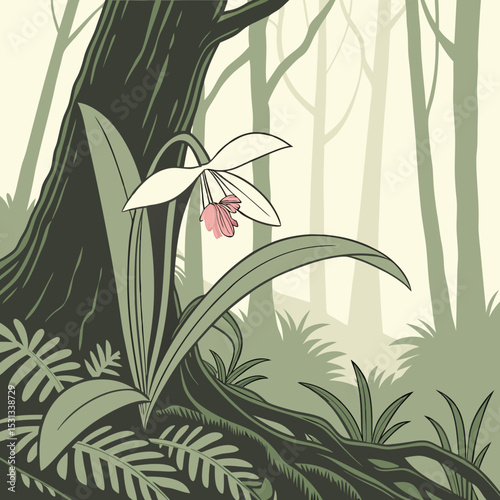 bamboo forest background