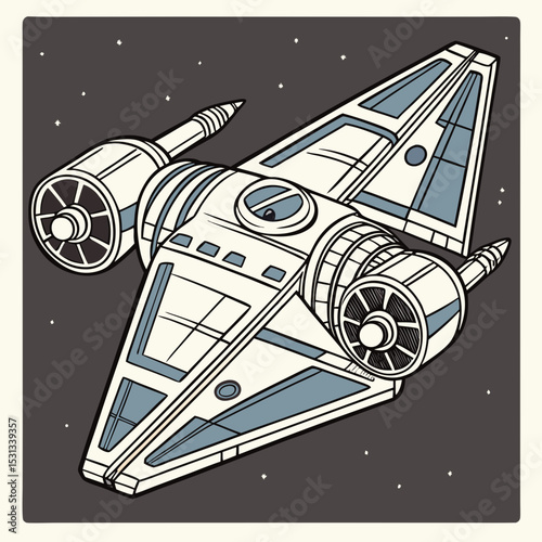 space shuttle on a grunge background