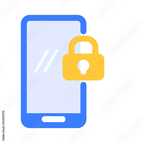 mobile phone with lock