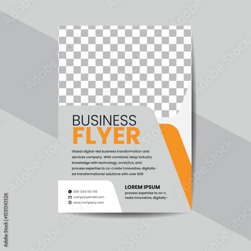 Business flyer design template vector design