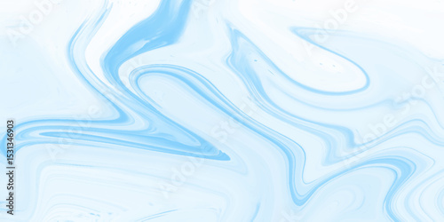 Abstract pastel blue background with waves and silk. abstract soft acrylic liquid background. Colorful marble texture, liquid paint texture in blue colors can be used for background or wallpaper.	