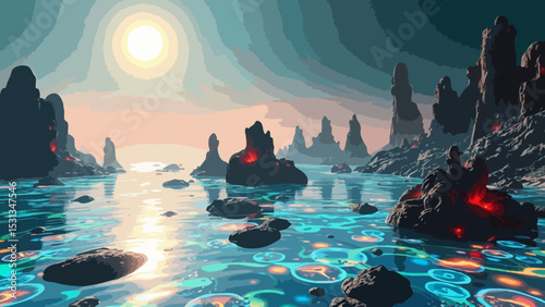 Alien ocean