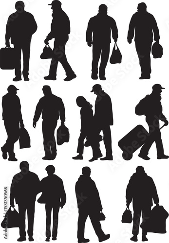 HOMMES EN SHOPPING.eps