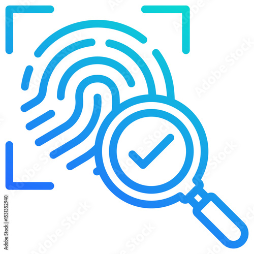Biometric Identification Icon