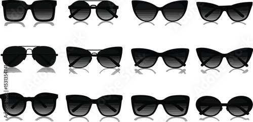 collection of sunglasses