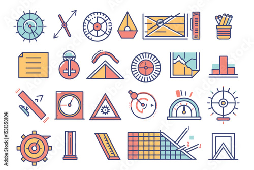 Simple Set business icon template editable. Finance pack symbol vector sign isolated on white background illustration for graphic and web design