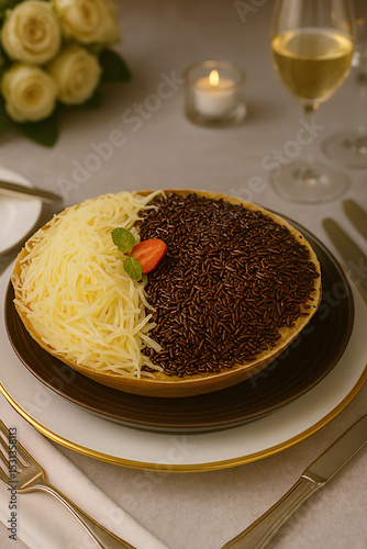 Martabak Keju Cokelat Indonesia photo