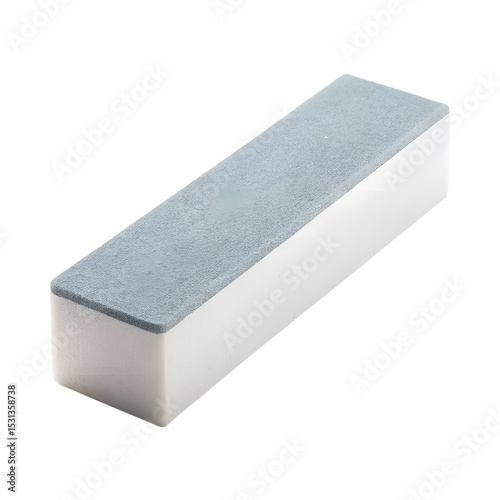 Nail buffer block isolated on transparent background
