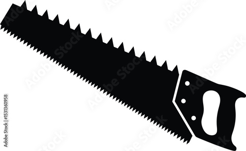 A black barbell with weights on each side isolated on a transparent checkered background studio shot