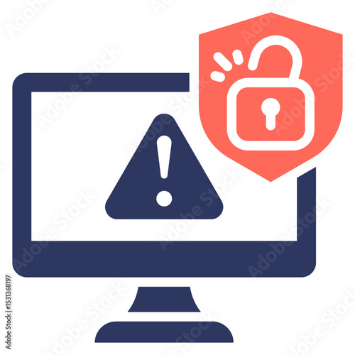Cyber Attack Icon