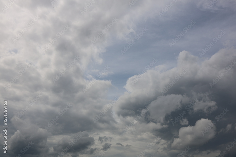 Obraz premium blue sky with clouds