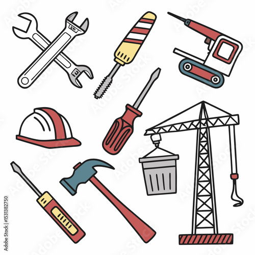 vector set of tools