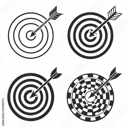 dart hitting target