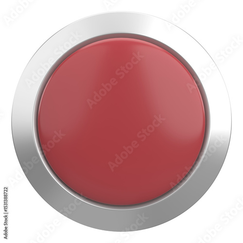 Free Download Circle button. Price tag. 3D illustration. - GFXLoad