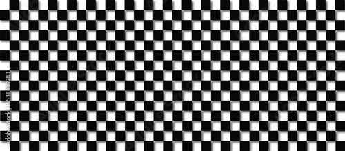 chess board illustration, black and white square board for chess game background papercut cutout style illustration with copyspace for message , chess Texture Layout Square Pattern backdrop