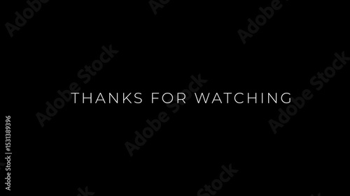 Thanks for Watching In Black glitch