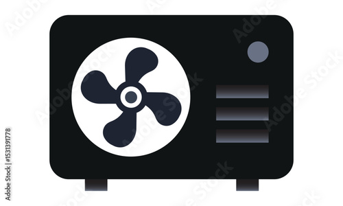 Ac icon vector illustration design on white background