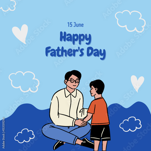 Happy Fathers Day Instagram Post 03