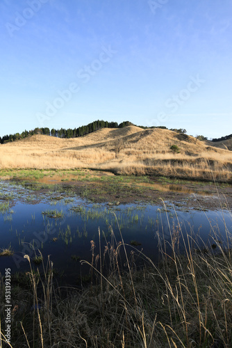 兵庫県神河町　砥峰高原の風景