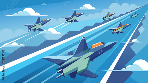Multiple Planes in Formation