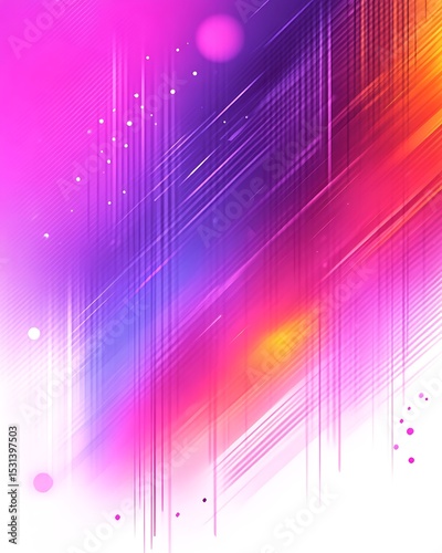 Abstract vibrant gradient design